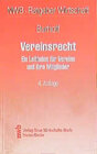 Buchcover Vereinsrecht