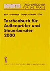 Buchcover Taschenbuch für Aussenprüfer und Steuerberater 2000