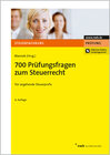 Buchcover 700 Prüfungsfragen zum Steuerrecht