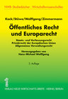 Buchcover Öffentliches Recht und Europarecht