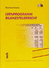 Buchcover CD-Lernprogramm Bilanzsteuerrecht