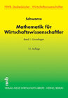 Buchcover Mathematik für Wirtschaftswissenschaftler, Band 1