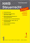 Buchcover NWB Steuerrecht aktuell. Hintergründe - Praxishinweise - Gestaltungen