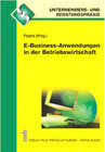 Buchcover E-Business-Anwendungen in der Betriebswirtschaft
