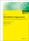 Buchcover Betriebliche Organisation