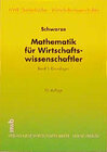 Buchcover Mathematik für Wirtschaftswissenschaftler / Mathematik für Wirtschaftswissenschaftler