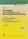 Buchcover Grundlagen der Investitions- und Wirtschaftlichkeitsrechnung