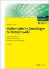 Buchcover Mathematische Grundlagen für Betriebswirte