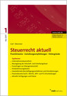 Buchcover NWB Steuerrecht aktuell. Hintergründe - Praxishinweise - Gestaltungen