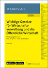 Buchcover Wichtige Gesetze für Wirtschaftsverwaltung und die Öffentliche Wirtschaft