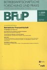 Buchcover Betriebliche Finanzwirtschaft