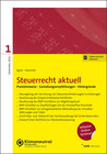 Buchcover Steuerrecht aktuell 1/2022