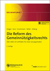 Buchcover Die Reform des Gemeinnützigkeitsrechts