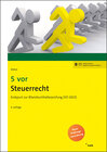 Buchcover 5 vor Steuerrecht