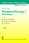 Buchcover Kostenrechnung 1 - Grundlagen