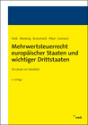 Buchcover Mehrwertsteuerrecht europäischer Staaten und wichtiger Drittstaaten