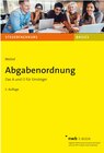 Buchcover Abgabenordnung