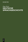 Buchcover Deutsche Sprachgeschichte