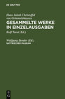 Buchcover Hans Jakob Christoffel von Grimmelshausen: Gesammelte Werke in Einzelausgaben / Satyrischer Pilgram