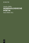Buchcover Morphologische Poetik