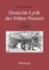 Buchcover Hans-Georg Kemper: Deutsche Lyrik der frühen Neuzeit / Barock-Humanismus: Krisen-Dichtung