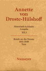 Buchcover Annette von Droste-Hülshoff: Historisch-kritische Ausgabe. Werke.... / Text