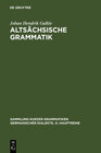Buchcover Altsächsische Grammatik