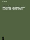 Buchcover Die Familie Ghonorez / Die Familie Schroffenstein