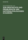Buchcover Zur Geschichte und Problematik der Nationalphilologien in Europa