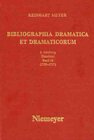 Buchcover Reinhart Meyer: Bibliographia Dramatica et Dramaticorum. Einzelbände 1700-1800 / 1755-1757
