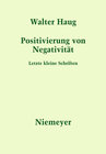 Buchcover Positivierung von Negativität
