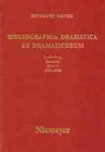 Buchcover Reinhart Meyer: Bibliographia Dramatica et Dramaticorum. Einzelbände 1700-1800 / 1764-1766