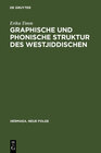 Buchcover Graphische und phonische Struktur des Westjiddischen
