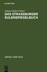 Buchcover Das Straßburger Eulenspiegelbuch
