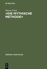 Buchcover ›Die mythische Methode‹