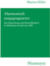 Buchcover 'Harmonisch entgegengesetzt'