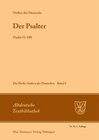 Buchcover Notker der Deutsche: Die Werke Notkers des Deutschen / Der Psalter