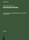 Buchcover Monographien / Deutsche Siedlungsmundarten aus Slawonien, Jugoslawien