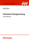 Buchcover Historische Dialogforschung