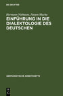 Buchcover Einführung in die Dialektologie des Deutschen