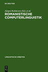 Buchcover Romanistische Computerlinguistik