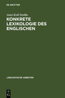 Buchcover Konkrete Lexikologie des Englischen