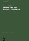 Buchcover Symmetrie bei Schriftsystemen