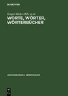 Buchcover Worte, Wörter, Wörterbücher