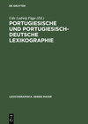 Buchcover Portugiesische und portugiesisch-deutsche Lexikographie