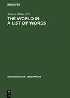 Buchcover The world in a list of words