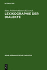 Buchcover Lexikographie der Dialekte