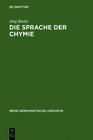 Buchcover Die Sprache der Chymie
