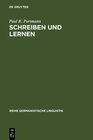 Buchcover Schreiben und Lernen