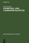 Buchcover Experten- und Laienwortschätze